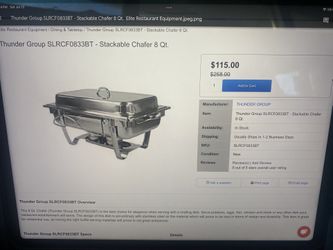 Stackable Chafer 8 Qt