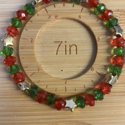 Christmas Beaded Bracelets