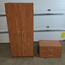 Cabinet And Drawers Set (Brown)
