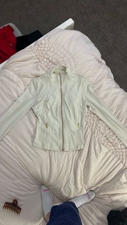 Gold Zipper Lulu Define Jacket
