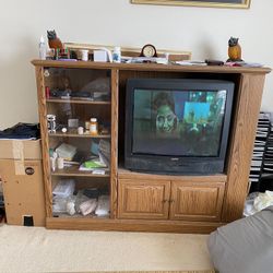 Wooden Entertainment Center