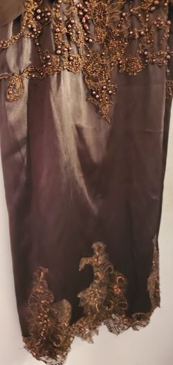 Cache Luxe Brown Beaded Dress - 8 for Sale in Fort Lauderdale, FL - OfferUp