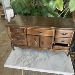 Vintage 1950s Hand Crafted Rosewood Musical Jewelry Box Mini Dresser Drawers Made in Japan 
