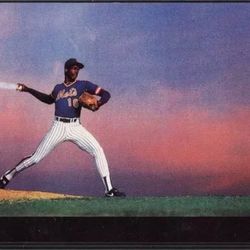 Dwight Gooden Nike Dr. K Poster New