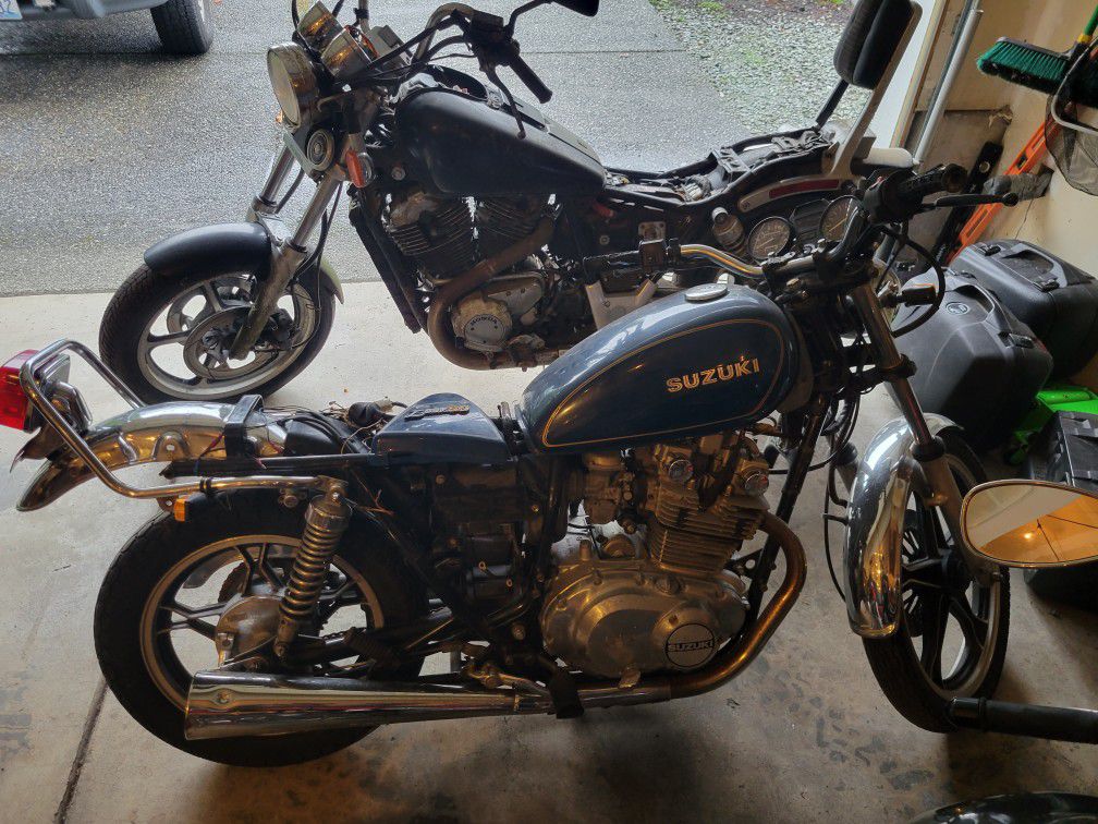Two Winter Project Bikes