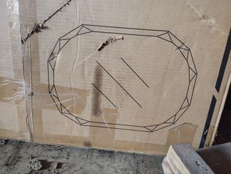 Octagon Vanity Mirror