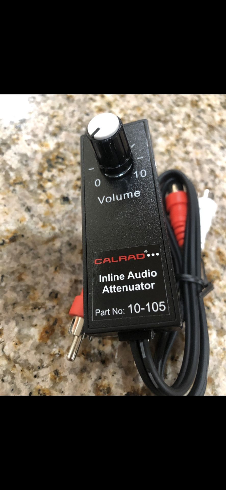 Calrad Inline Audio Attenuator