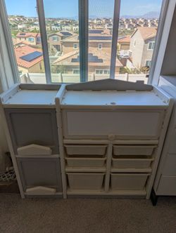  Baby Changing Table + Drawers
