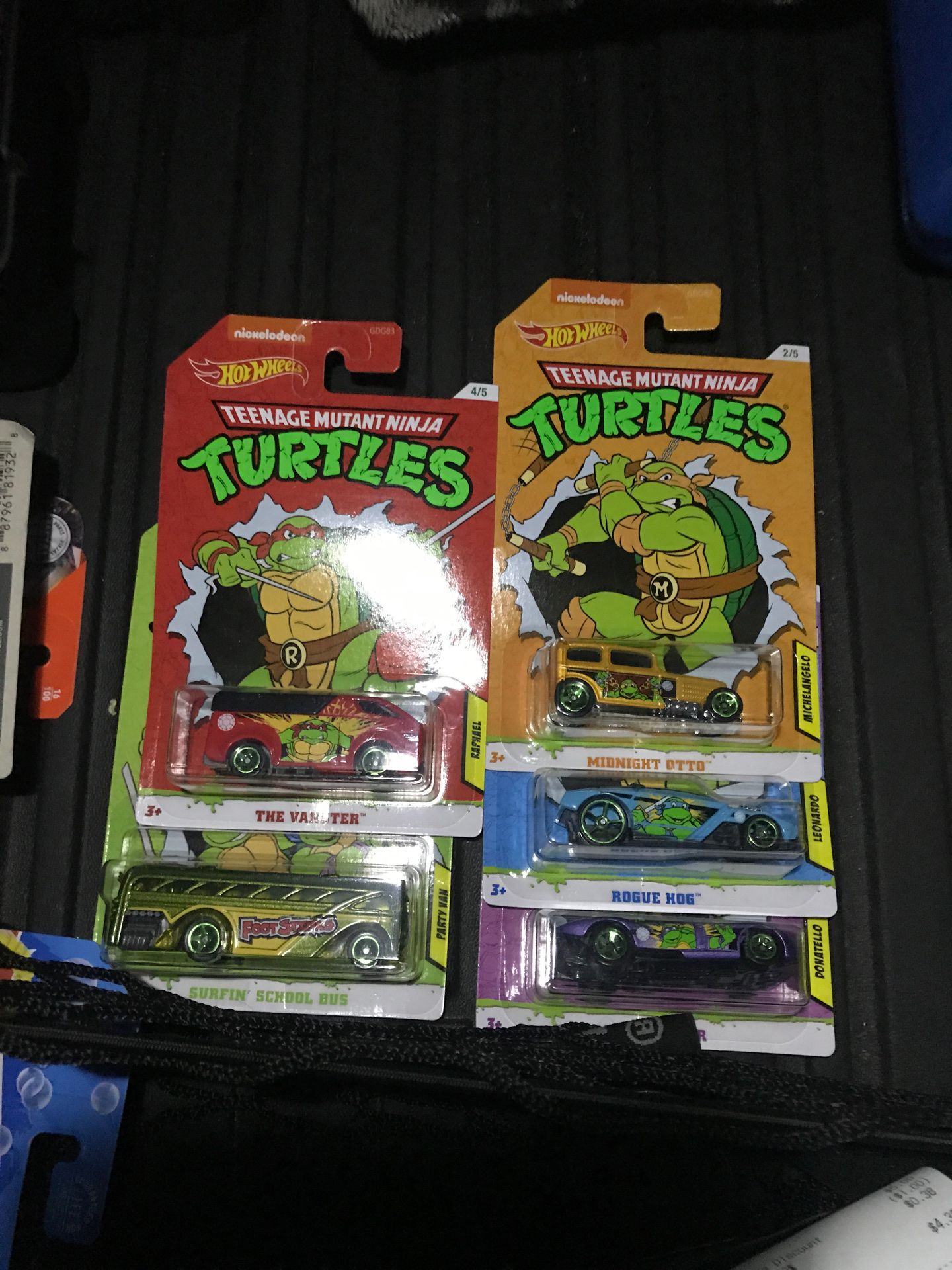 Hot wheels ninja turtles full condition