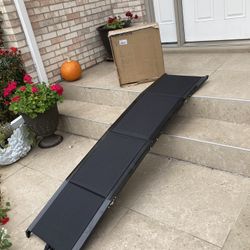 new pet ramp( 80” across x 18” wide)