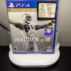 Madden 19  Hall Of Fame Edition PS4
