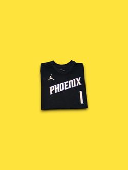 Phoenix Suns Devin Booker Jordan jump man the Nike tee jersey shirt mens large