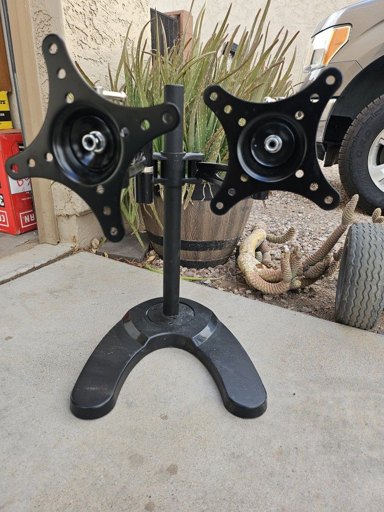 Dual Monitor Desk Stand