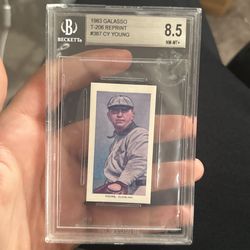GALASSORP 83’T-206 #387 CY YOUNG BECKETT 8.5 ❗️