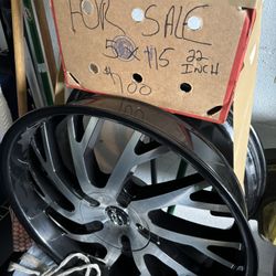 22 Inch Rims 5x115 Set Of 4