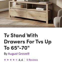 65inch TV Stand with Drawers