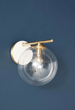 Set of 2 Anthropologie Lupita Sconce Wall Lights
