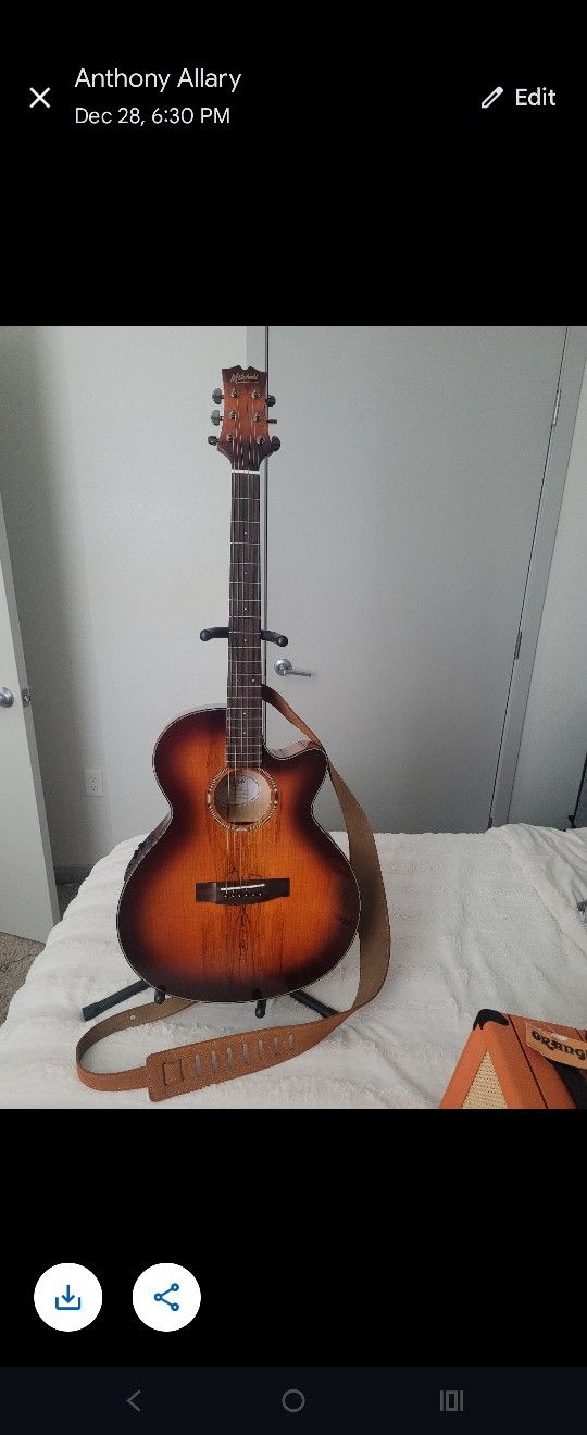 Mitchell Acoustic Electric Guitar