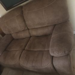 2 Semi New Couches 