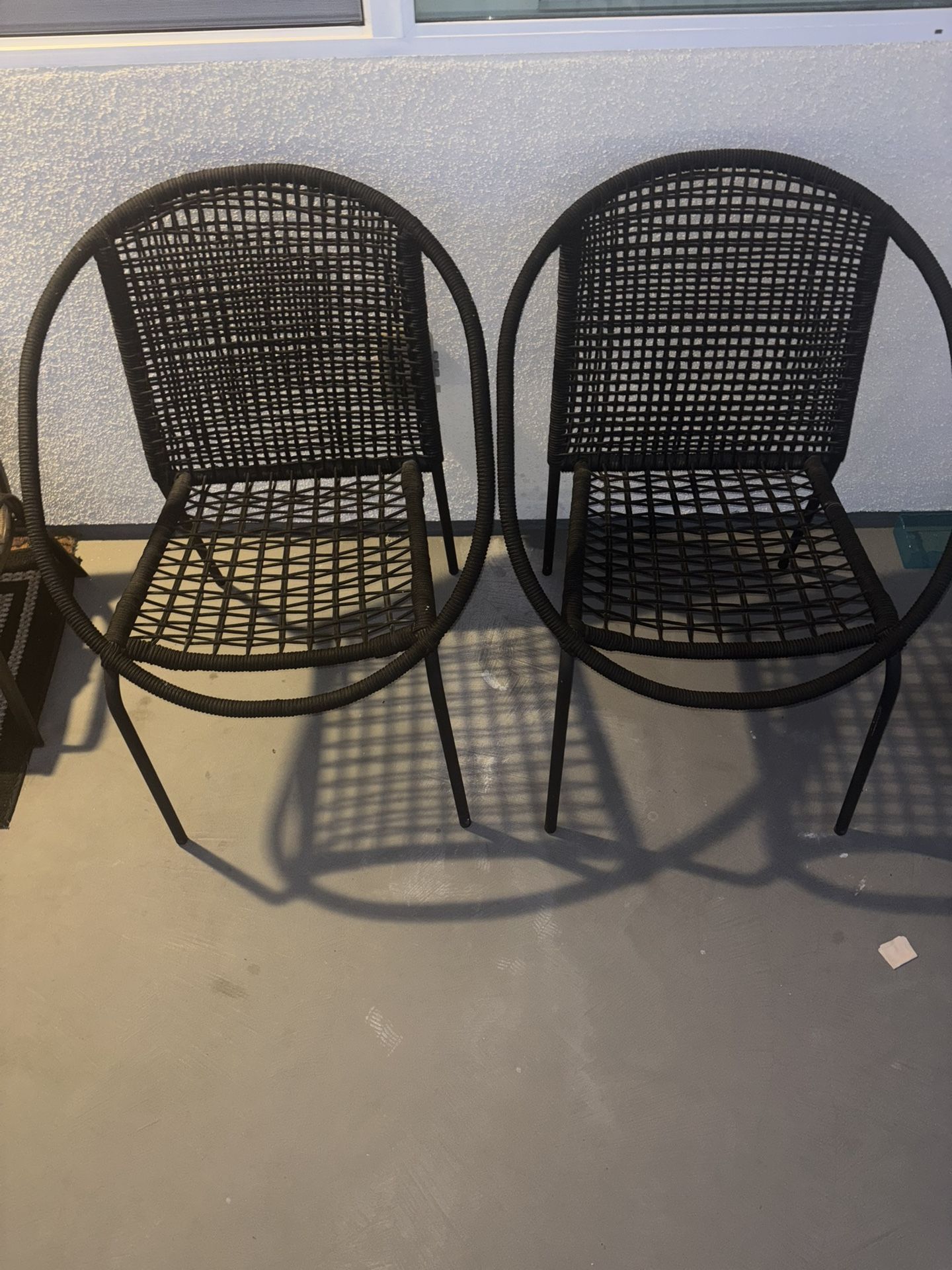 Pair Of Outdoor Náutica Chairs