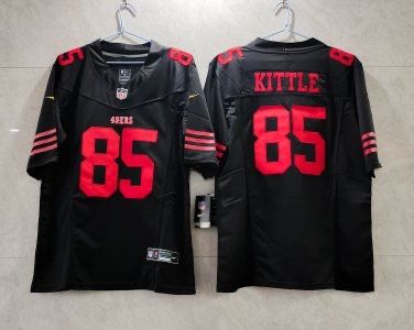 Niners 49ers George Kittle Black Jersey (Small To 3XL) Men Adult