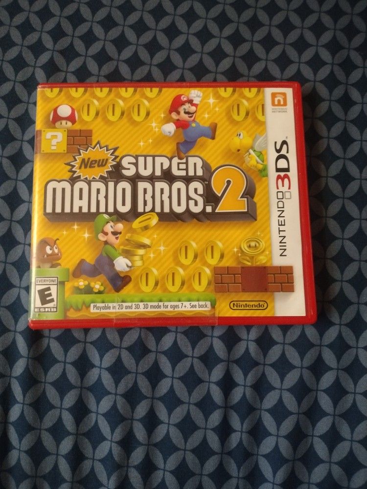 Nintendo 3DS Super Mario 2 No Offers No Trades 75th Ave Indian School $20 Cash Serious Buyers Only Please