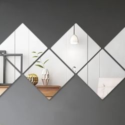 Wall Stickers Mirrors 