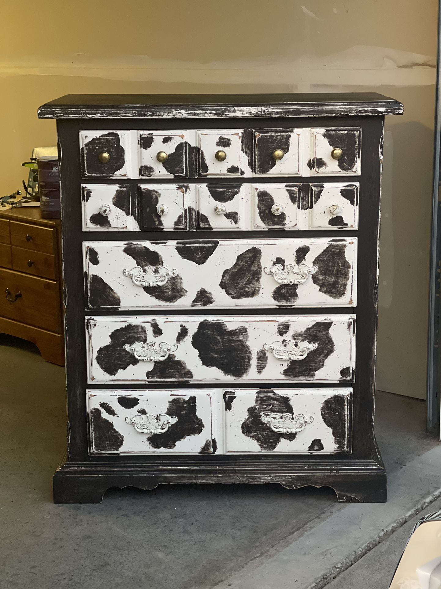 Cowprint Dresser