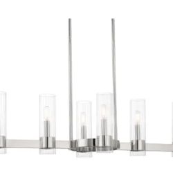 Minka Lavery Vernon Place 6 Light 42" Wide Linear Chandelier