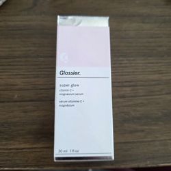 Glossier Super Glow Vitamin C + Magnesium Face Serum Lightweight 1 fl oz. serum