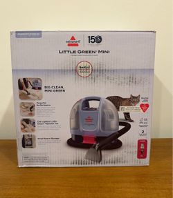 BISSELL Little Green Mini Portable Carpet Cleaner **Brand New**