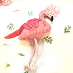 Pink Flamingo Plush For Kids Huggable