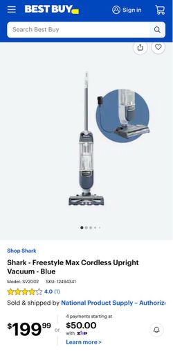 Shark Freestyle Max Cordless Upright Vacuum