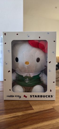 Hello Kitty Christmas 2025 Starbucks Plushie