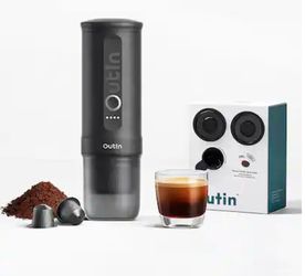 OutIn Nano Portable Espresso Machine – 20 Bar Self-Heating