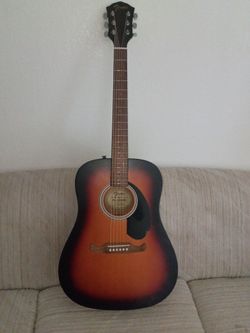 FENDER FA-125-SB Dreadnought Acoustic Guitar