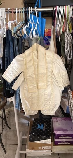 Boy baptism outfit