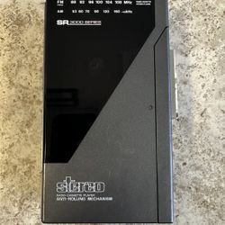 Vintage Sears Portable Cassette Tape Player AM/FM SR3000 Series