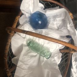 Vintage Antique Glass Fishing Floats