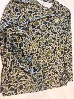 Yeti Duck Camo Sun Long Sleeve Shirt Men’s Large