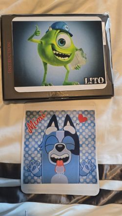 Custom Character Mouse Pads Set of 2