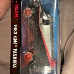 GREENLIGHT 1:24 A-Team 1983 GMC VANDURA CHASE 
