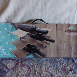 BENEVOLENCE Willow Wood Wine Rack