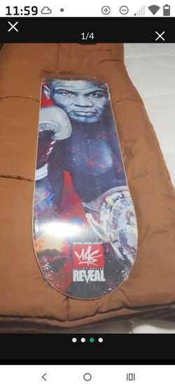 FIGHT FOR YOURS TYSON  SEALED SKATE DECK!
