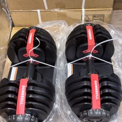 I’m Selling Pairs Adjustable Dumbbell Brand New In Solid Boxes Each Dumbbell (5 Lbs To 52 5 Lbs) $220 