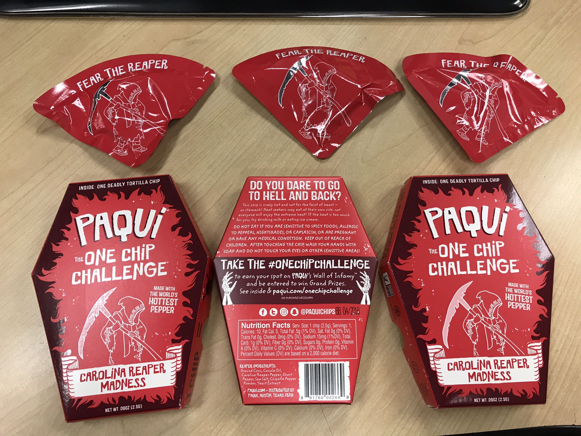 Paqui one chip challenge