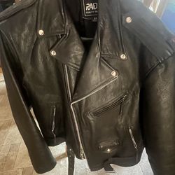 Big Mans Leather Jacket