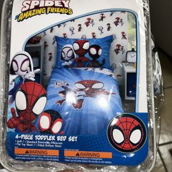 Spider-Man Toddler Bed Set 