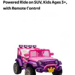 Power Wheel With Remote Controller