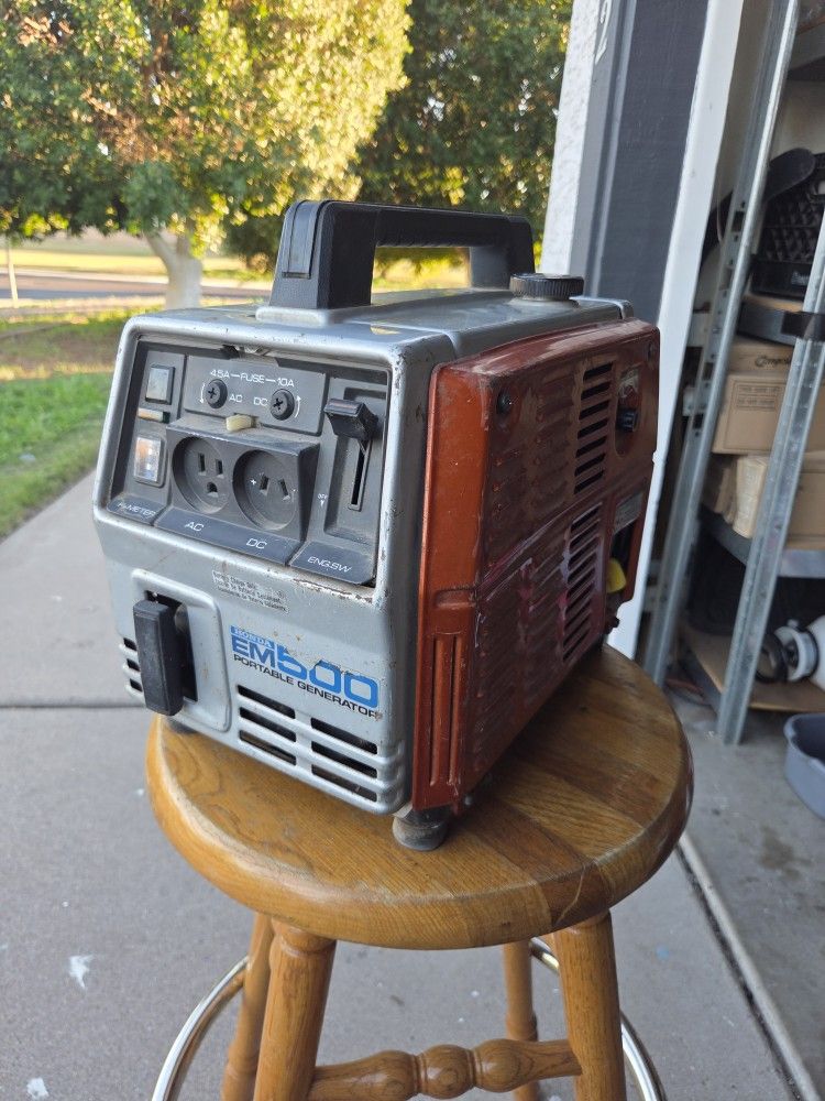 Vintage Honda Em 500 Portable Generator